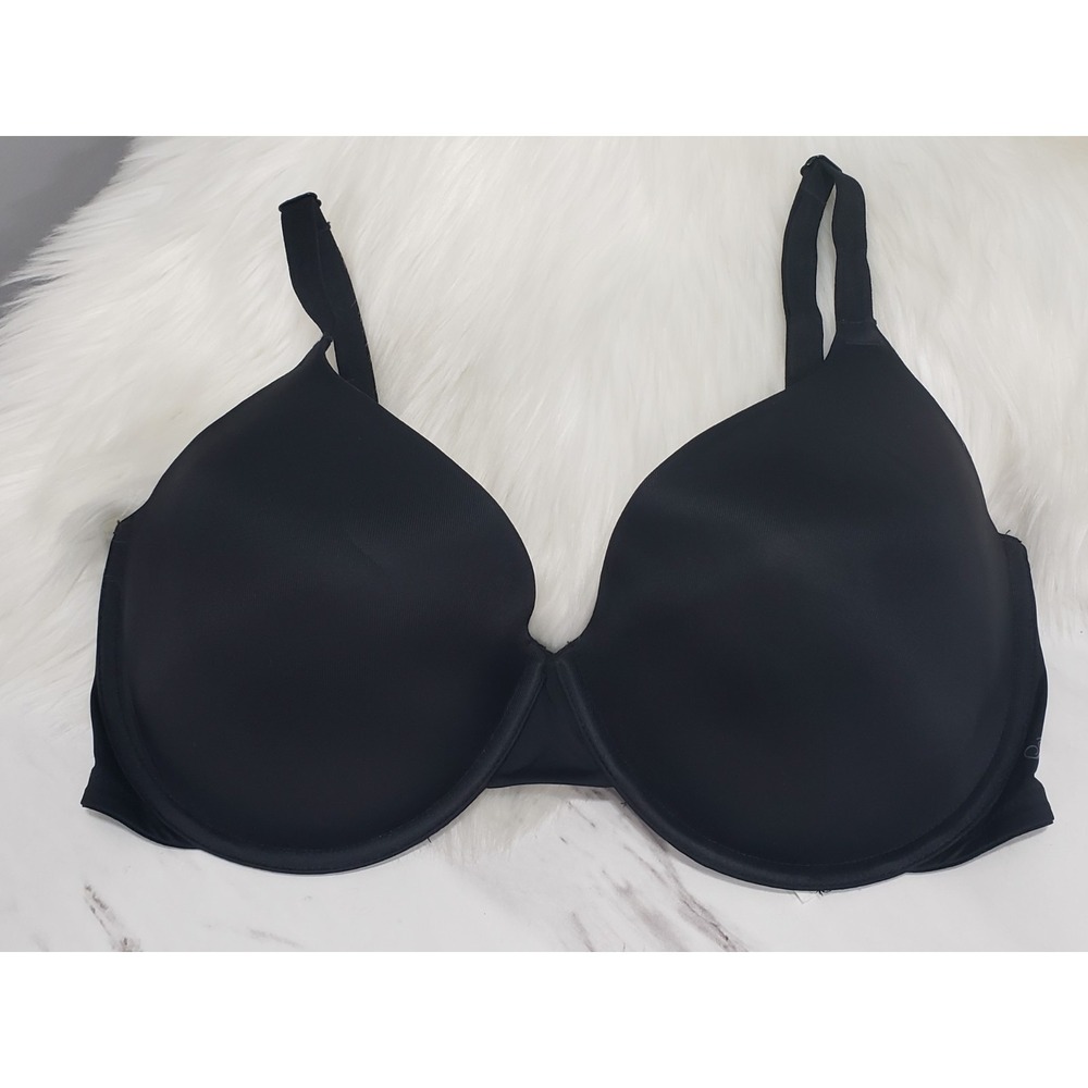 NWOT Victorias Secret Bra 36DDD PINK Wear Everywhere Tshirt Lightly Lined Black